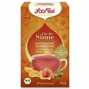 YOGI TEA Yogi Tea Herbata Senses Bio 17X2,1G dla zmyslów - Herbata - miniaturka - grafika 1