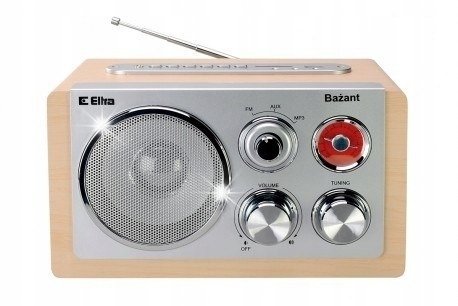 Eltra Radio sieciowe FM Bażant USB SD
