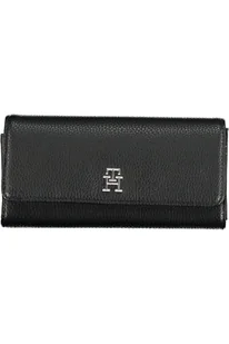 PORTFEL DAMSKI TOMMY HILFIGER CZARNY - Tommy Hilfiger - Portfele - miniaturka - grafika 1