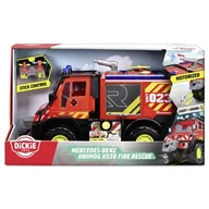 Samochody i pojazdy dla dzieci - Samochód DICKIE SOS Mercedes-Benz Unimog U530 Wóz strażacki 203719033 - miniaturka - grafika 1