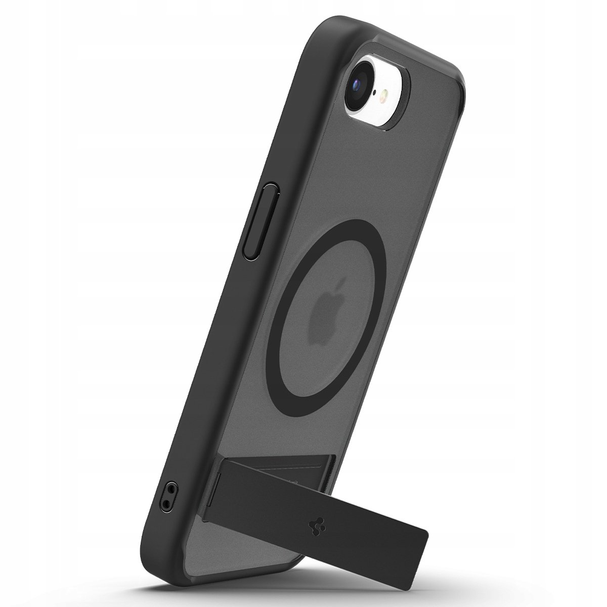 Spigen Etui Ultra Hybrid S Mag do MagSafe do iPhone 16e, szaro-czarne