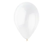 Balony i akcesoria - Gemar Balloons Balony 12" Crystal GEMAR Transparent 100 szt G110/00 - miniaturka - grafika 1