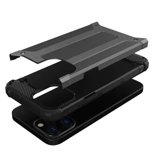 Hybrid Armor etui iPhone 14 Pro Max pancerny hybrydowy pokrowiec czarny - Etui i futerały do telefonów - miniaturka - grafika 6