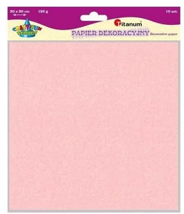 Papier dekoracyjny a"10 szt.120g.20x20cm 20661 - Szkolne artykuły papiernicze - miniaturka - grafika 2