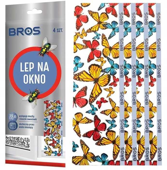 Bros - lep na okno 4-pak - 1 op.
