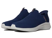 Klapki i japonki męskie - Skechers Ultra Flex 3.0 Slip-in męskie klapki, niebieski morski, 39 EU Weit - miniaturka - grafika 1