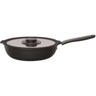 Patelnie - Fiskars Patelnia Functional Form 26cm+ pokrywka (1026575) - miniaturka - grafika 1