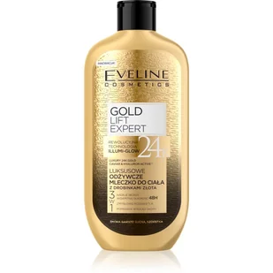 Eveline BODY Mleczko 350ml LUXURY Odżywcze - Kremy do twarzy - miniaturka - grafika 1