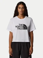 Koszulki i topy damskie - The North Face T-Shirt Easy NF0A8A6H Biały Loose Fit - miniaturka - grafika 1