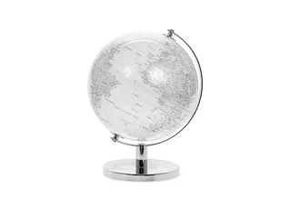 Globus średni - Silver & White - Globusy - miniaturka - grafika 1