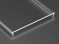 Akcesoria do oświetlenia - Klosz Superwide PMMA Transparentny do profilu aluminiowego - 1m - miniaturka - grafika 1