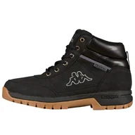 Buty dla dziewczynek - Buty Kappa Bright Mid T 260239T-1111 - czarne - miniaturka - grafika 1