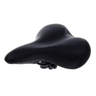 Siodełka rowerowe i akcesoria - Selle Mio, Siodło rowerowe z uchwytem, ADDDA SM-7600, czarny, 270x200 mm - miniaturka - grafika 1