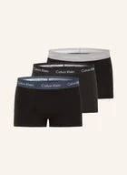Majtki damskie - Calvin Klein Bokserki Cotton Stretch, 3 Szt. schwarz - miniaturka - grafika 1