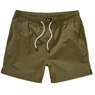 Kąpielówki męskie - Szorty kąpielowe Brandit Swimshort Basic - Oliwkowe M [M] - miniaturka - grafika 1