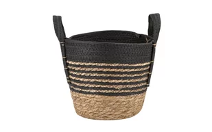 "Bali" kosz L czarny - Pudła i pojemniki do przechowywania - miniaturka - grafika 1