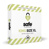 Prezerwatywy - safe Prezerwatywy - Safe King Size XL Condoms 36 szt - miniaturka - grafika 1