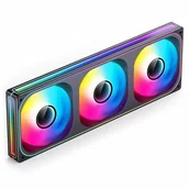 Wentylatory komputerowe - Jonsbo ZB-360 Lüfter, Reverse Blade, PWM, ARGB - 360mm, schwarz ZB-360BR - miniaturka - grafika 1