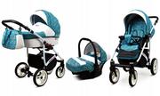 Wózki dziecięce - BabyLux White Lux 3w1 5903689797382 - miniaturka - grafika 1