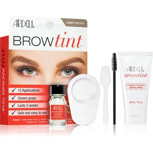 Ardell Brow Tint pielęgnacja rzęs 8,5 g dla kobiet Light Brown - Akcesoria i kosmetyki do stylizacji brwi - miniaturka - grafika 1