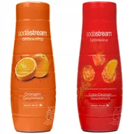 Syropy i koncentraty owocowe - Syrop do SodaStream Classics Pomarańcza 440ml, SodaStream Cola + Orange 440ml - miniaturka - grafika 1