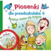 Muzyka dla dzieci - Wydawnictwo Skrzat Piosenki dla przedszkolaka Część 4 + CD - miniaturka - grafika 1