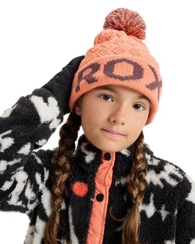 Roxy Czapka Effie Girl Beanie dziewczęca pomarańczowa, jeden rozmiar
