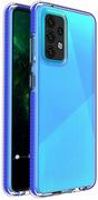 Etui i futerały do telefonów - Samsung Spring Case pokrowiec żelowe etui z kolorową ramką do Galaxy A52 5G / A52 4G ciemnoniebieski - miniaturka - grafika 1