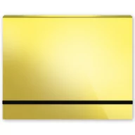 Teczki i skoroszyty - Penmate Teczka łamana A4 na gumkę Trend żółty - miniaturka - grafika 1
