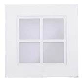 Oprawy, klosze i abażury - Candellux MS-08 SR+KR 2287603 OPRAWA SCHODOWA - miniaturka - grafika 1