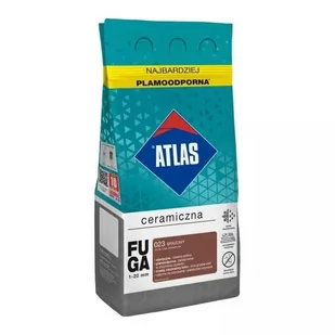Atlas Fuga ceramiczna 023 brązowy 5 kg - Fugi - miniaturka - grafika 1