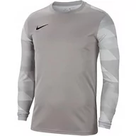 Piłka nożna - Bluza bramkarska dla dzieci Nike Dry Park IV JSY LS GK Junior szara CJ6072 052 - miniaturka - grafika 1