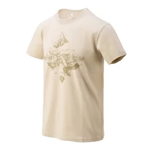 Helikon - Koszulka T-Shirt Mountain Stream - Khaki - TS-MOS-CO-13 - Odzież taktyczna i umundurowanie - miniaturka - grafika 1