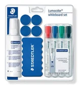 Akcesoria do tablic - Staedtler Lumocolor whiteboard set 613 S Zestaw akcesoriów - miniaturka - grafika 1