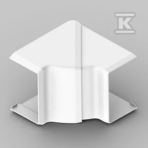 Kopos Naroże wewnętrzne LH 60x40mm kremowo-białe 90 stopni 8655 8655 - Kanały kablowe - miniaturka - grafika 1