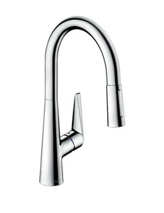 Hansgrohe Talis M51 - Bateria zlewozmywakowa z wyciąganą wylewką, EcoSmart, chrom 72817000 - Baterie kuchenne - miniaturka - grafika 1