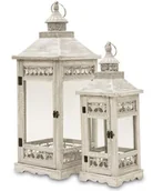 Świeczniki - Pigmejka Lampion PIGMEJKA, jasnoszary, 2 szt. Lampion PIGMEJKA, jasnoszary, 2 szt. - miniaturka - grafika 1