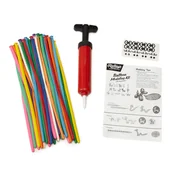 Balony i akcesoria - Zestaw Balony do modelowania 50szt + POMPKA - miniaturka - grafika 1