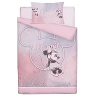 Pościel dla dzieci - Niebiesko-różowa pościel bawełniana 135x200 cm Myszka Minnie, OEKO-TEX - miniaturka - grafika 1