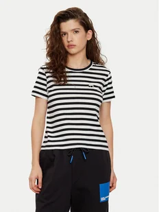 KARL LAGERFELD T-Shirt A1W17099 Czarny Regular Fit - Koszulki i topy damskie - miniaturka - grafika 1