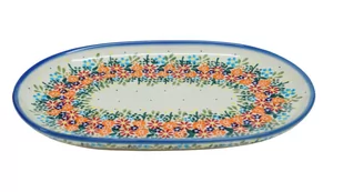 Ceramiczna półmisek średni Ceramika Bolesławiec - Miski i półmiski - miniaturka - grafika 1