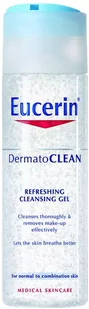 Żel do mycia twarzy Eucerin Dermatoclean Refreshing Cleansing 200 ml (4005808583348) - Żele do mycia twarzy - miniaturka - grafika 1
