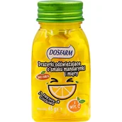 Inne słodycze - Dosfarm - drażetki odświeżające, mięta i mandarynka, 45 g - miniaturka - grafika 1