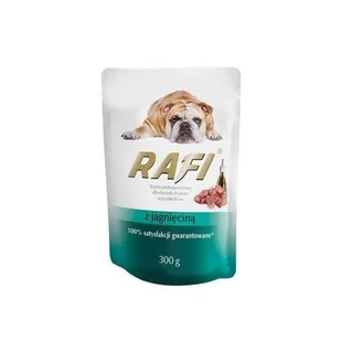 Rafi Pies Jagnięcina saszetka 300g - Mokra karma dla psów - miniaturka - grafika 1