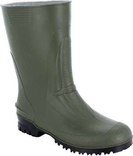 nora Unisex IDRO Low kalosze gumowe, oliwkowa zieleń, 37 EU, oliwkowo-zielony, 37 EU