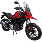 Skutery - Motocykl TORQ Zetra ADV 125 124.4cm3 11l Czarno-czerwony ZET125ADV - miniaturka - grafika 1