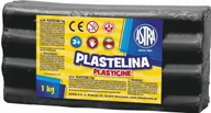 Artykuły biurowe - Astra Plastelina czarna 1kg - miniaturka - grafika 1