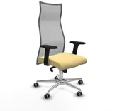 Fotele i krzesła biurowe - Krzesło Biurowe Piqueras y Crespo B2D086G Krem - miniaturka - grafika 1