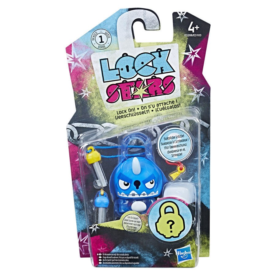 Hasbro Lock Stars, figurka Blue Shark, E3103/E3208