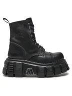 Glany damskie - NEW ROCK Glany M-NEWMILI083-S39 Czarny - miniaturka - grafika 1